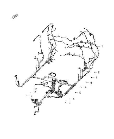 2019 Ram 1500 Classic Wiring - Body Diagram 5 - Thumbnail