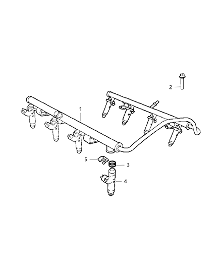 2011 Ram Dakota Fuel Rail Diagram 2 - Thumbnail