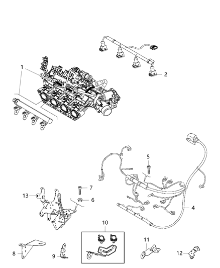 2020 Jeep Compass Wiring, Engine Diagram 1 - Thumbnail