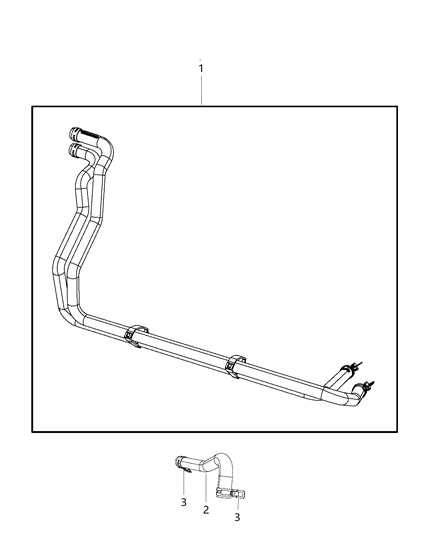 2015 Ram 3500 Cab Chassis Heater Plumbing Diagram 1 - Thumbnail