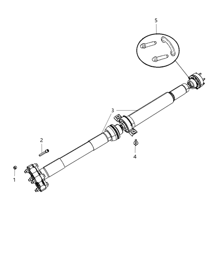 2011 Dodge Durango Shaft - Drive Diagram 2 - Thumbnail