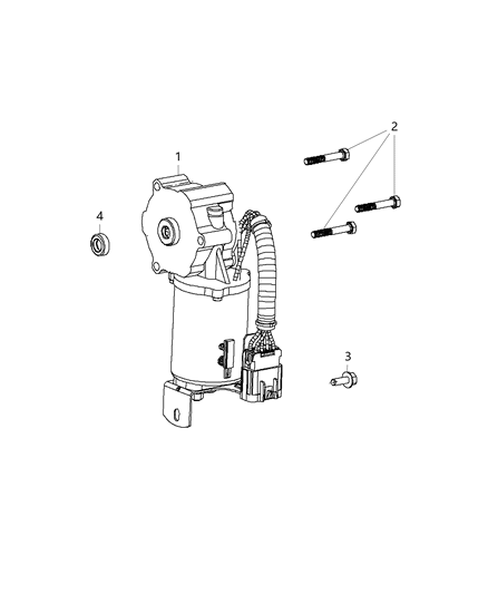 2020 Ram 3500 Cab Chassis Gearshift Controls Diagram 2 - Thumbnail