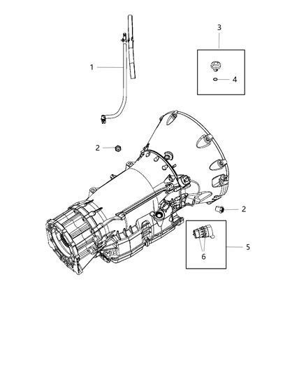 2013 Dodge Charger Sensors , Vents And Quick Connectors Diagram 3 - Thumbnail
