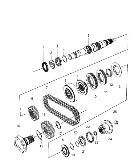 2010 Jeep Grand Cherokee Gear Train Diagram 2 - Thumbnail