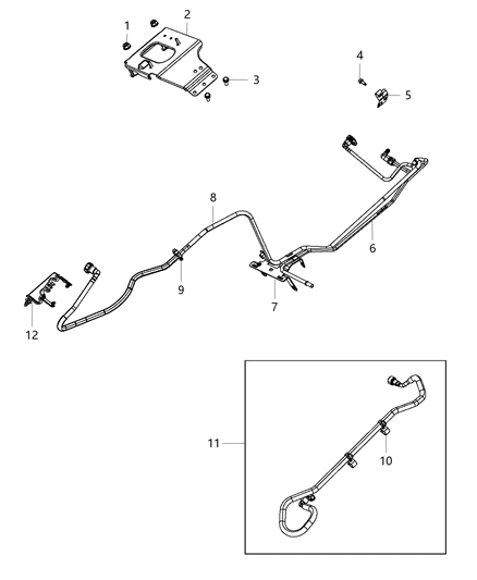 2012 Jeep Wrangler Fuel Line Diagram 2 - Thumbnail