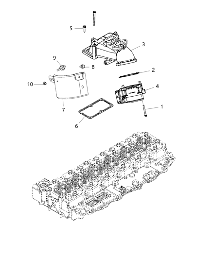 2020 Ram 3500 Cab Chassis Throttle Body Diagram 2 - Thumbnail