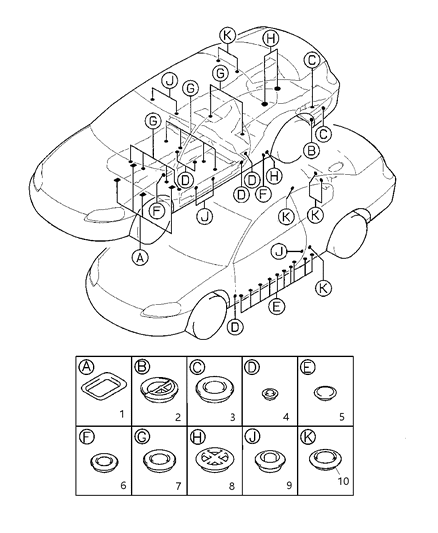 2005 Dodge Stratus Coupe Plugs Diagram