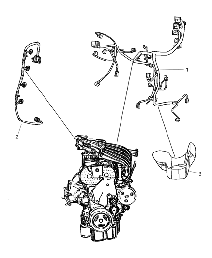 2008 Chrysler PT Cruiser Wiring - Engine Diagram 2 - Thumbnail