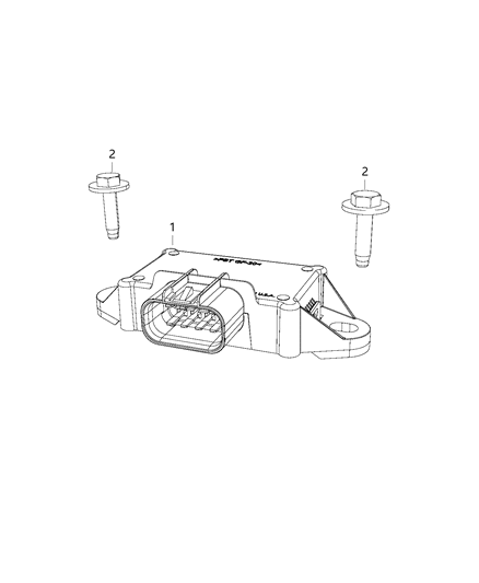 2020 Ram 1500 New Style Modules, Body Diagram 7 - Thumbnail