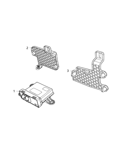 2020 Jeep Grand Cherokee Modules, Body Diagram 9 - Thumbnail