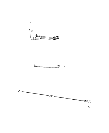 2021 Ram 1500 Straps, Ground Diagram
