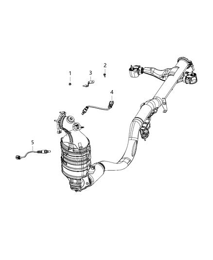 2020 Jeep Cherokee Oxygen Sensors Diagram 2 - Thumbnail