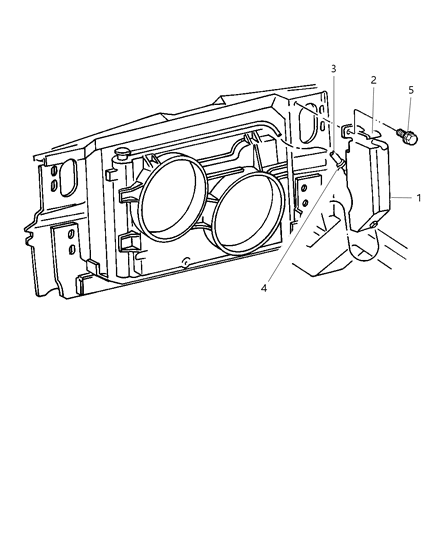 1998 Dodge Caravan Coolant Reserve Tank Diagram