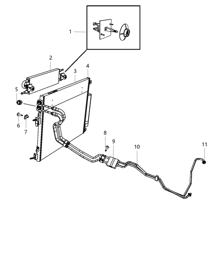 2017 Dodge Challenger By-Pass Valve Diagram for 52014762AA