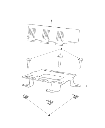 2019 Ram 1500 New Style Module, Trailer Tow Diagram