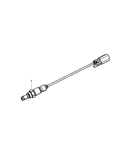 2019 Jeep Wrangler Sensors, Oxygen Diagram 1 - Thumbnail