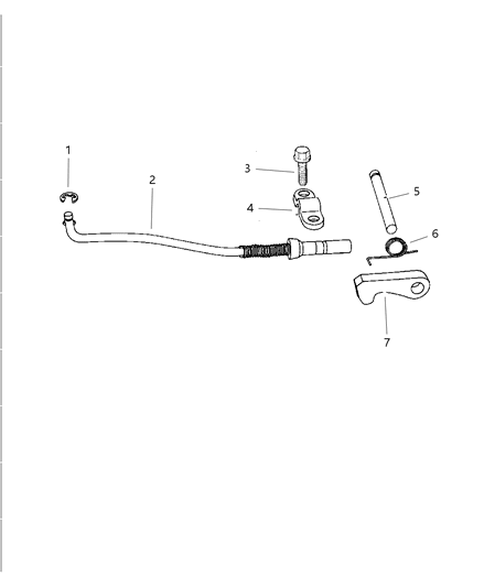 2000 Dodge Caravan Parking Sprag Diagram 1 - Thumbnail