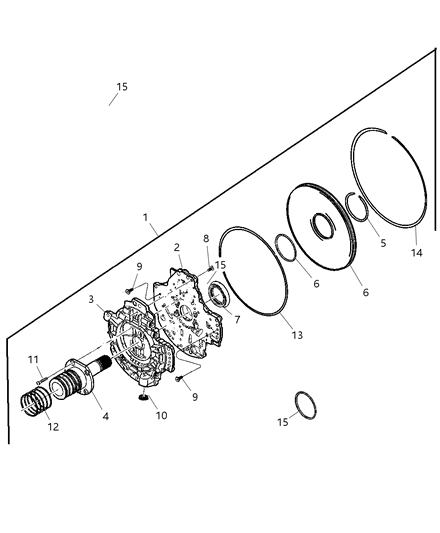 2000 Dodge Dakota Oil Pump Diagram 3 - Thumbnail