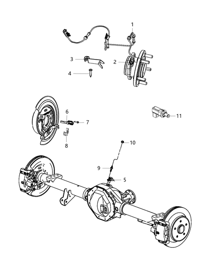 2014 Ram 5500 Sensors - Brake Diagram
