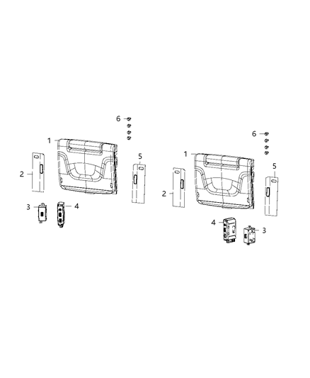 2020 Chrysler Voyager DVD & Video System Diagram 3 - Thumbnail