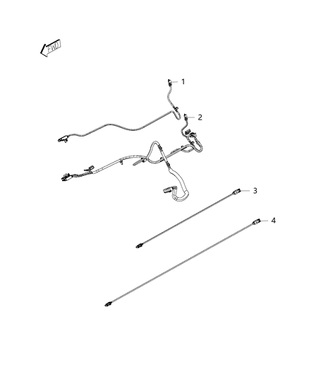 2016 Ram 3500 Pickup Wiring - Console Diagram