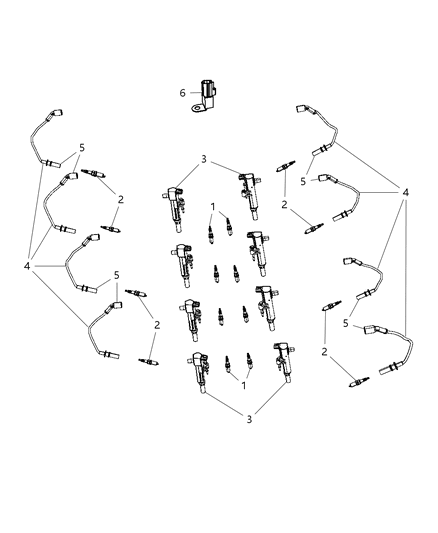 2013 Ram 1500 Capacitor Ignition Diagram for 56028644AC