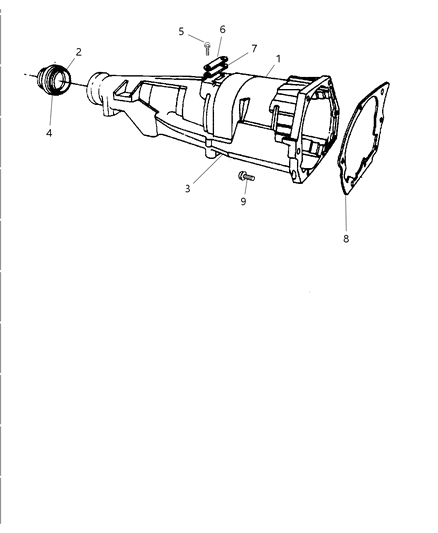 1999 Dodge Durango Extension - Automatic Transmission Diagram 2 - Thumbnail