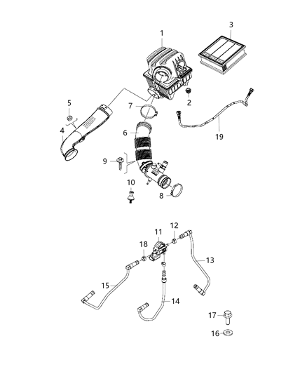 2018 Jeep Renegade Solenoid Diagram for 68119600AA