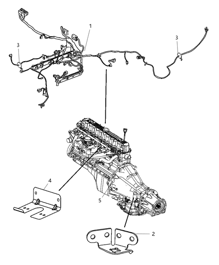 2006 Jeep Wrangler Wiring - Engine Diagram 1 - Thumbnail