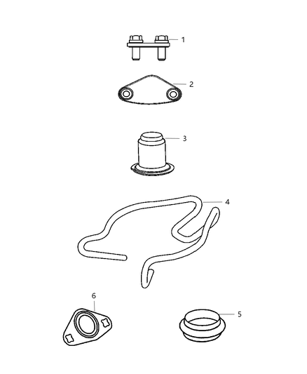 2008 Dodge Ram 2500 EGR System Diagram 2 - Thumbnail