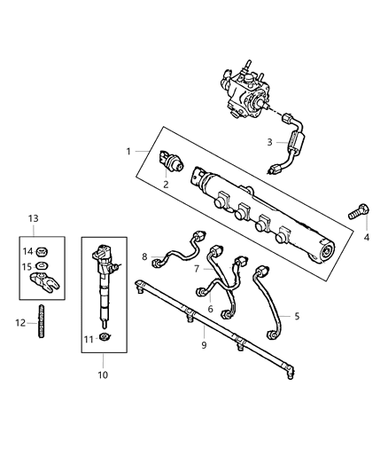 2013 Dodge Journey Fuel Rail Diagram 1 - Thumbnail