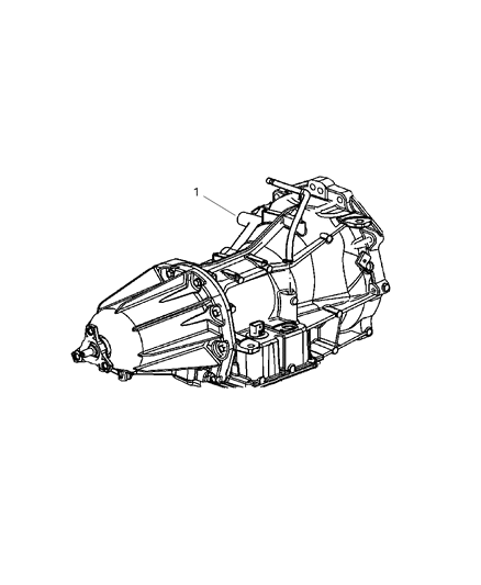 2005 Dodge Magnum Transmission Assembly Diagram 1 - Thumbnail
