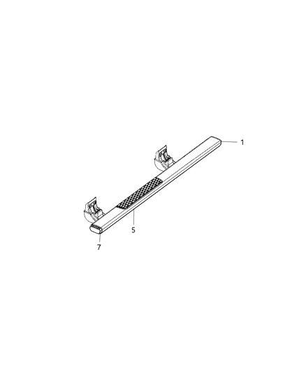 2018 Ram 5500 Step, Body Side Diagram