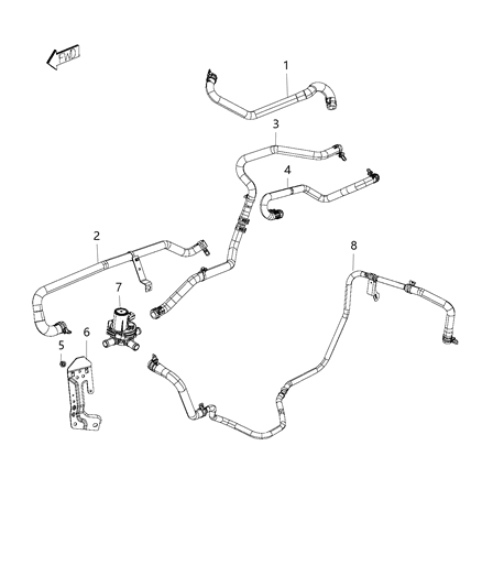 2016 Ram 1500 Heater Plumbing Diagram 1 - Thumbnail