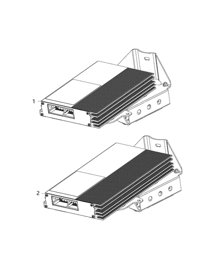 2020 Ram 1500 Classic Speakers, Amplifier And Sub Woofer Diagram 1 - Thumbnail