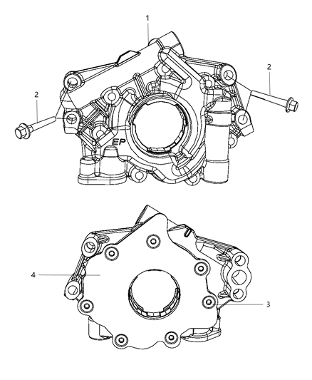 2013 Dodge Durango Engine Oil Pump Diagram 2 - Thumbnail