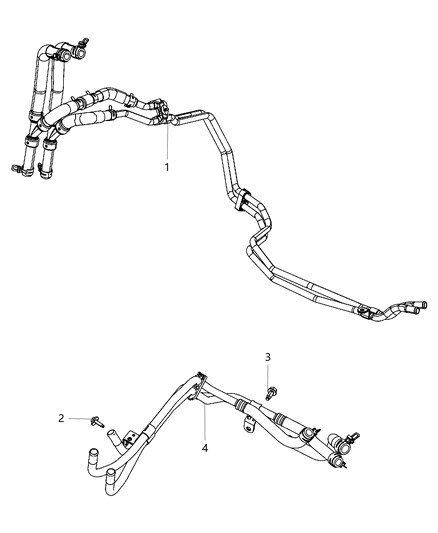 2015 Ram C/V Heater Plumbing Diagram 1 - Thumbnail