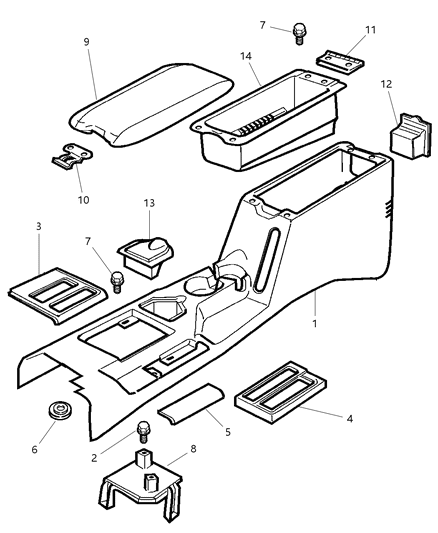 2001 Jeep Cherokee Switch Heated Seat Diagram for 56010135AB