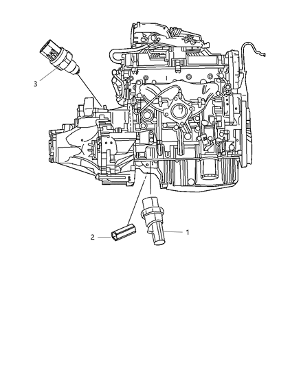 2010 Chrysler Sebring Switches Powertrain Diagram