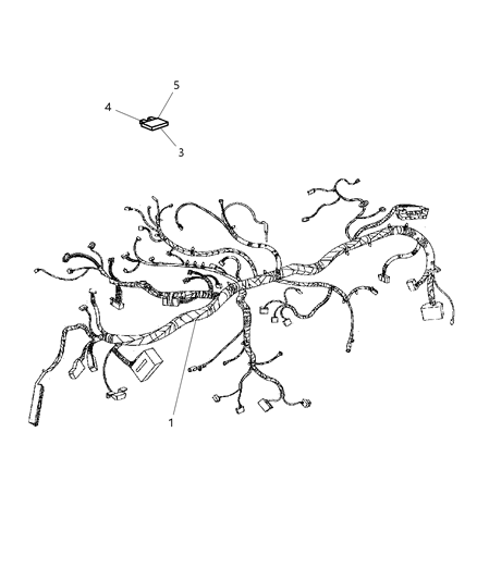 2002 Chrysler Prowler Wiring Ground Jumper Diagram for 4801134AA