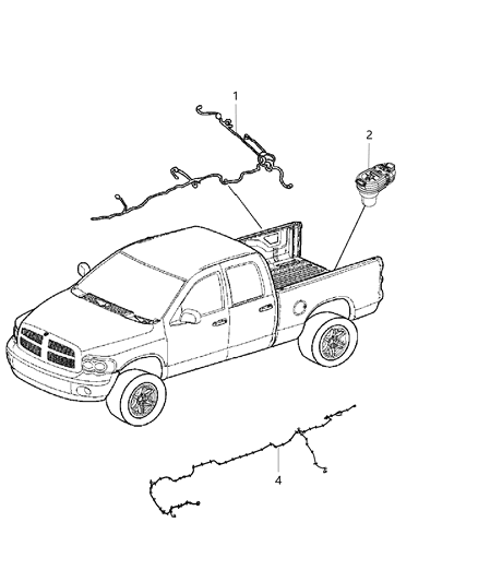 2013 Ram 1500 Wiring Chassis & Underbody Diagram