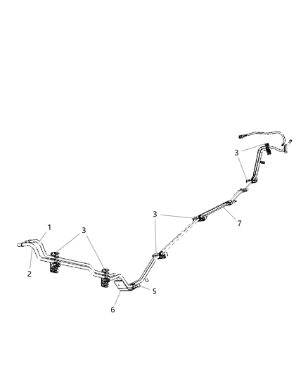 2009 Jeep Compass Fuel Lines & Related Diagram 3 - Thumbnail