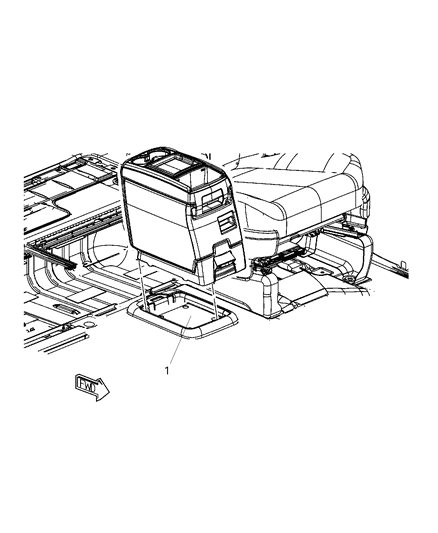 2020 Dodge Grand Caravan Warning Label Diagram for 5028624AD