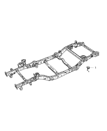 2021 Jeep Wrangler Sensors, Lamps & Windshield Washer Diagram 1 - Thumbnail