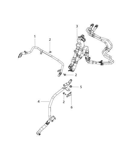 2020 Chrysler Voyager Heater Plumbing Diagram 2 - Thumbnail
