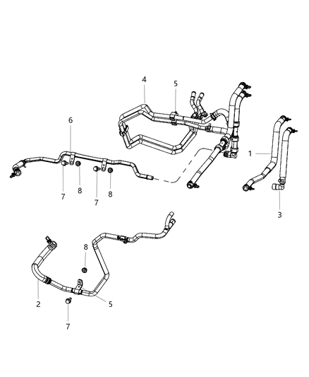 2013 Ram C/V Heater Plumbing Diagram 2 - Thumbnail