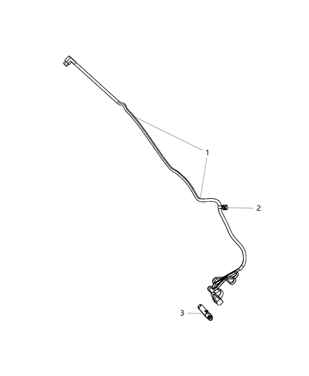 2015 Dodge Journey Engine Cylinder Block Heater Diagram 1 - Thumbnail