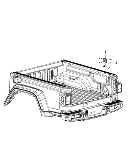 2020 Jeep Gladiator Power Inverter Outlet Diagram 3 - Thumbnail