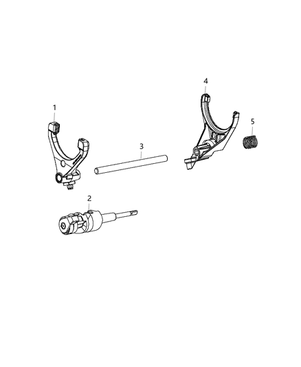 2020 Ram 3500 Cab Chassis Fork & Rail Diagram 2 - Thumbnail