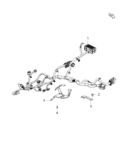 2019 Jeep Cherokee Wiring - Transmission Diagram 1 - Thumbnail